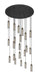 Innovations - 148BK-B-21P-BB-G434-12SM - 21 Light Pendant - Downtown Urban - Brushed Brass