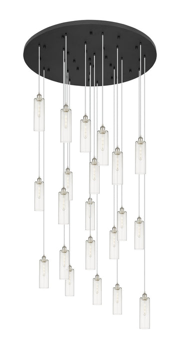 Innovations - 148BK-B-21P-PN-G434-12CL - 21 Light Pendant - Downtown Urban - Polished Nickel