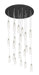 Innovations - 148BK-B-21P-PN-G434-12SDY - 21 Light Pendant - Downtown Urban - Polished Nickel