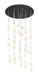 Innovations - 148BK-B-21P-PN-G434-12WH - 21 Light Pendant - Downtown Urban - Polished Nickel