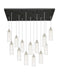 Innovations - 154BK-B-13P-PN-G434-12DE - 13 Light Pendant - Downtown Urban - Polished Nickel