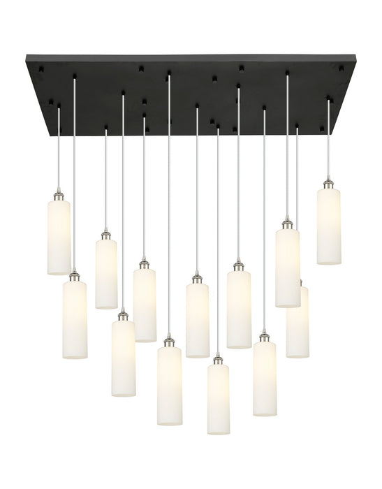 Innovations - 154BK-B-13P-PN-G434-12WH - 13 Light Pendant - Downtown Urban - Polished Nickel