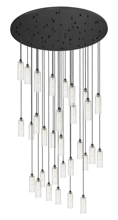 Innovations - 160BK-B-31P-BK-G434-12SDY - 31 Light Pendant - Downtown Urban - Matte Black