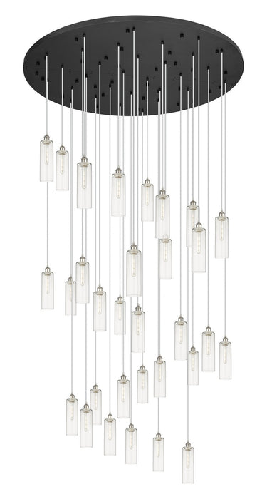 Innovations - 160BK-B-31P-PN-G434-12CL - 31 Light Pendant - Downtown Urban - Polished Nickel