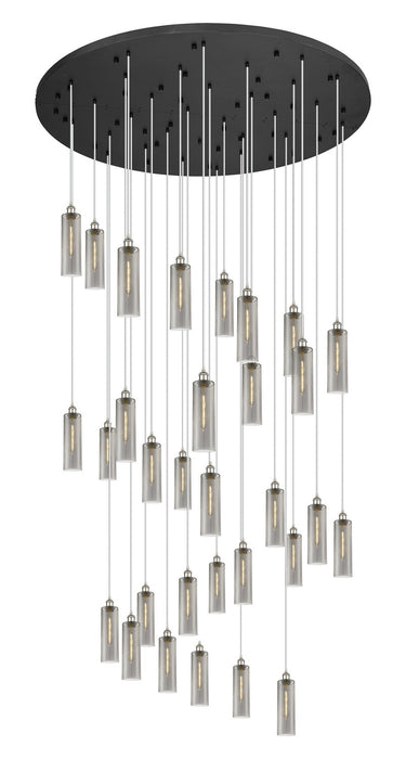 Innovations - 160BK-B-31P-PN-G434-12SM - 31 Light Pendant - Downtown Urban - Polished Nickel