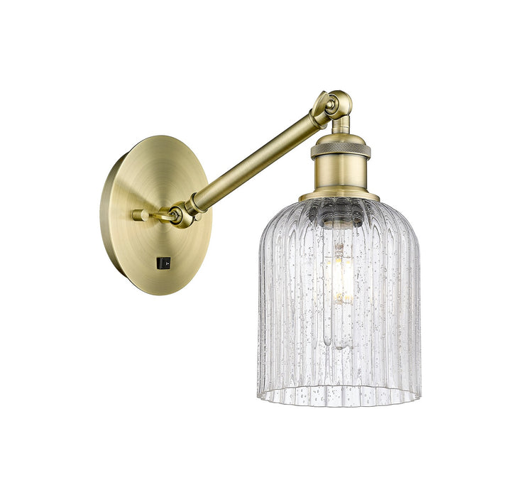Innovations - 317-1W-AB-G559-5SDY - One Light Wall Sconce - Ballston - Antique Brass