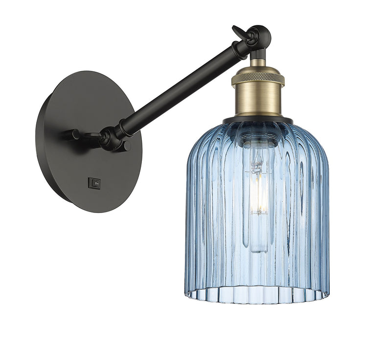 Innovations - 317-1W-BAB-G559-5BL - One Light Wall Sconce - Ballston - Black Antique Brass