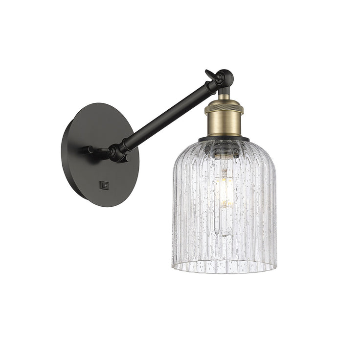 Innovations - 317-1W-BAB-G559-5SDY - One Light Wall Sconce - Ballston - Black Antique Brass