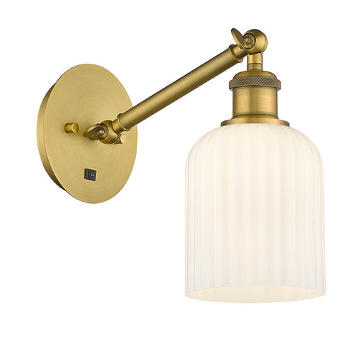 Ballston One Light Wall Sconce Brushed Brass