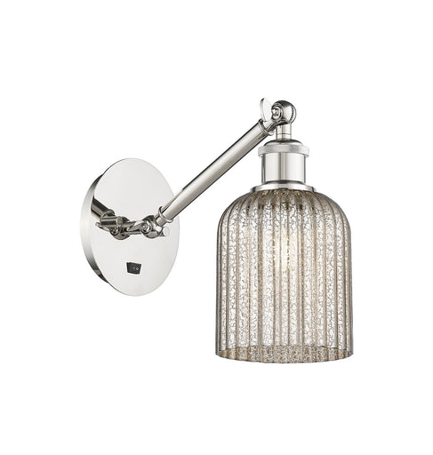 Ballston One Light Wall Sconce Polished Nickel