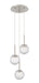 Innovations - 320-3P-SN-G320-6CL-SN - Three Light Mini Pendant - Barrington - Brushed Satin Nickel