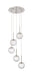 Innovations - 320-5P-SN-G320-6CL-SN - Five Light Mini Pendant - Barrington - Brushed Satin Nickel