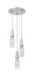 Innovations - 322-3P-SN-G322-3CL - Three Light Pendant - Amherst Brook - Brushed Satin Nickel