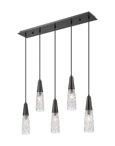 Amherst Brook Five Light Island Pendant