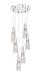 Innovations - 322-6P-PN-G322-3CL - Six Light Pendant - Amherst Brook - Polished Nickel