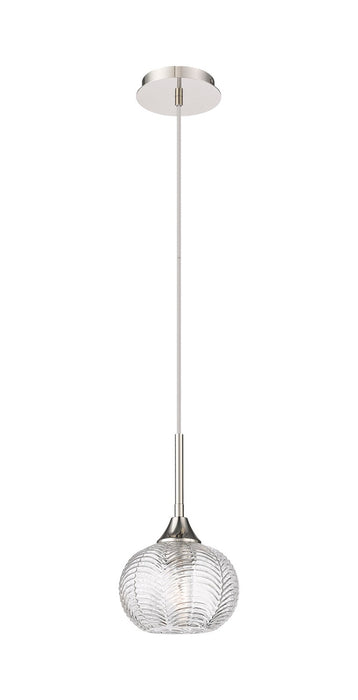 Innovations - 323-1P-PN-G323-7CL - One Light Pendant - Berkshire - Polished Nickel