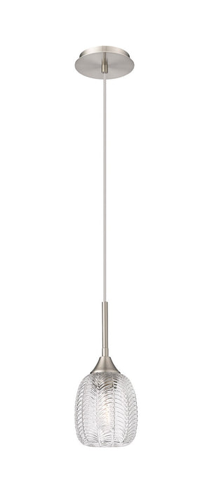 Innovations - 323-1P-SN-G323-5CL - One Light Pendant - Berkshire - Brushed Satin Nickel