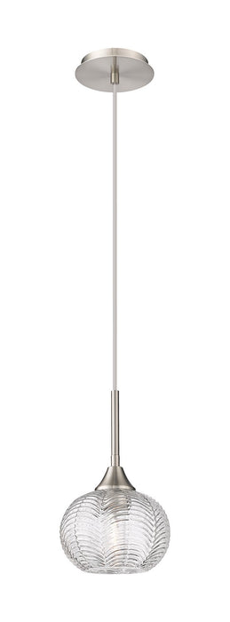 Innovations - 323-1P-SN-G323-7CL - One Light Pendant - Berkshire - Brushed Satin Nickel