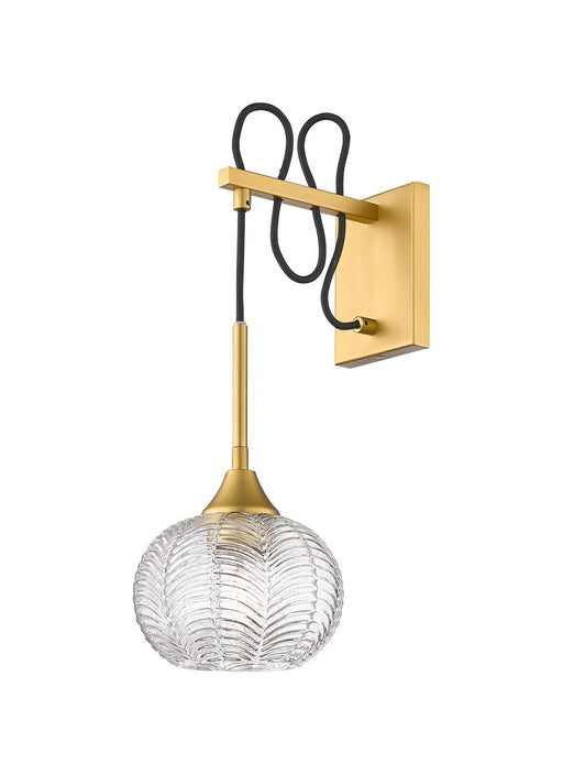 Innovations - 323-1W-BB-G323-7CL - One Light Wall Sconce - Berkshire - Brushed Brass