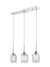 Innovations - 323-3I-PN-G323-5CL - Three Light Island Pendant - Berkshire - Polished Nickel