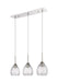 Innovations - 323-3I-PN-G323-6CL - Three Light Island Pendant - Berkshire - Polished Nickel