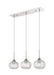 Innovations - 323-3I-PN-G323-7CL - Three Light Island Pendant - Berkshire - Polished Nickel