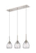 Innovations - 323-3I-SN-G323-6CL - Three Light Island Pendant - Berkshire - Brushed Satin Nickel