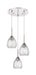 Innovations - 323-3P-PN-G323-6CL - Three Light Pendant - Berkshire - Polished Nickel