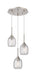 Innovations - 323-3P-SN-G323-5CL - Three Light Pendant - Berkshire - Brushed Satin Nickel