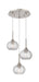 Innovations - 323-3P-SN-G323-7CL - Three Light Pendant - Berkshire - Brushed Satin Nickel