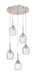 Innovations - 323-5P-SN-G323-5CL - Five Light Pendant - Berkshire - Brushed Satin Nickel