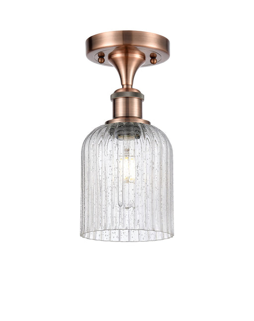 Innovations - 516-1C-AC-G559-5SDY - One Light Semi-Flush Mount - Ballston - Antique Copper