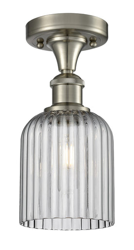 Ballston One Light Semi-Flush Mount Brushed Satin Nickel