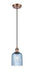Innovations - 516-1P-AC-G559-5BL - One Light Mini Pendant - Ballston - Antique Copper