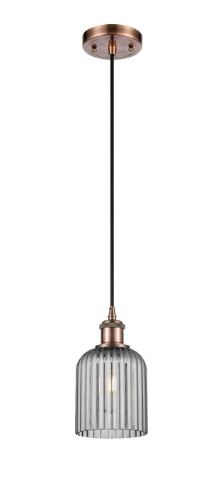 Innovations - 516-1P-AC-G559-5SM - One Light Mini Pendant - Ballston - Antique Copper