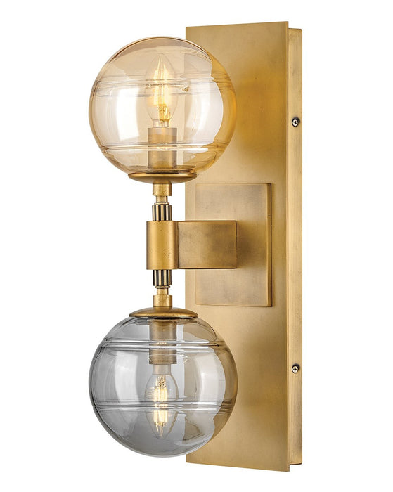 Fredrick Ramond - FR30502HBR - LED Wall Sconce - Oberon - Heritage Brass