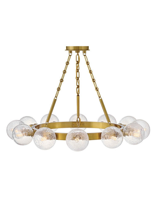 Fredrick Ramond - FR30524LCB - LED Chandelier - Coco - Lacquered Brass