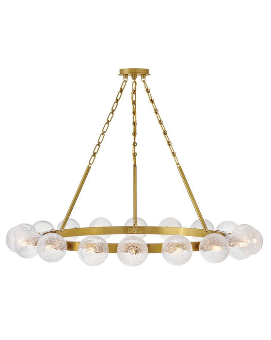 Fredrick Ramond - FR30525LCB - LED Chandelier - Coco - Lacquered Brass