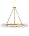 Fredrick Ramond - FR30525LCB - LED Chandelier - Coco - Lacquered Brass