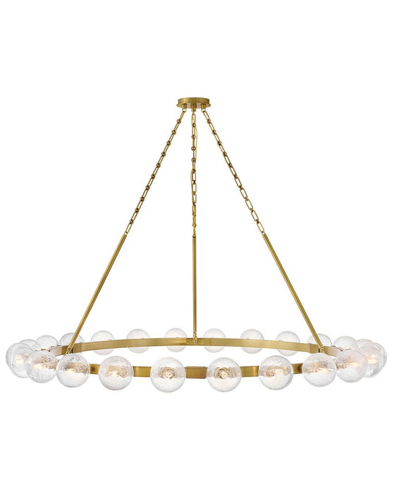 Fredrick Ramond - FR30526LCB - LED Chandelier - Coco - Lacquered Brass