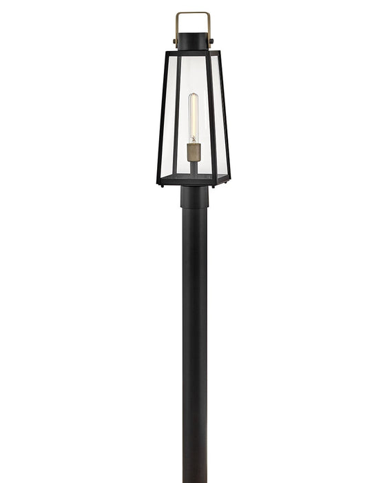 Lark - 82001BK - LED Post Mount - Hugh - Black