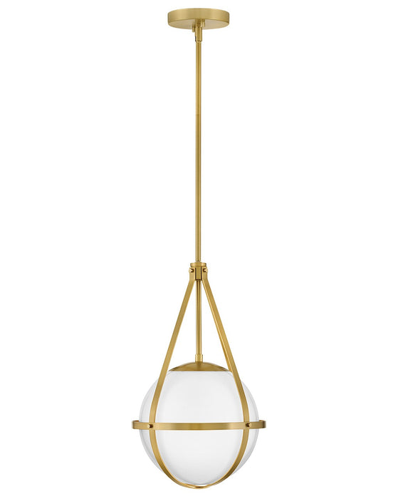 Lark - 83677LCB - LED Pendant - Colby - Lacquered Brass
