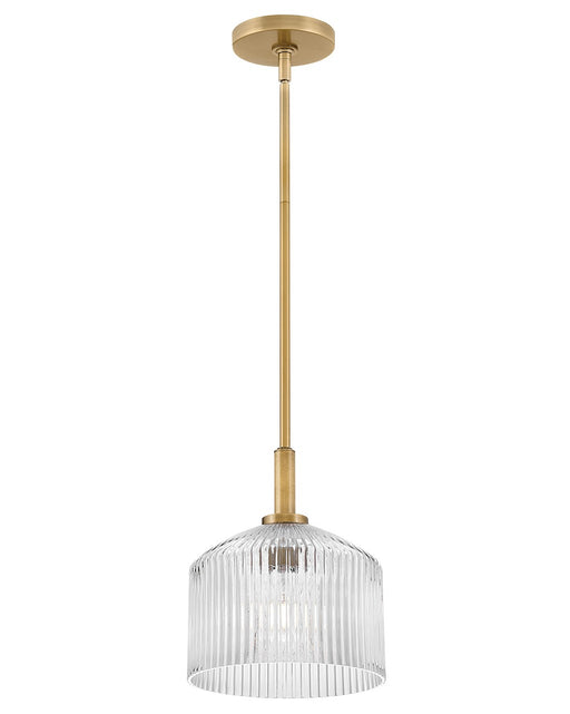 Lark - 83727LCB - LED Pendant - Lisette - Lacquered Brass