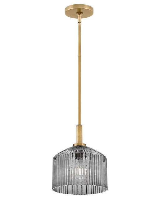 Lark - 83727LCB-SM - LED Pendant - Lisette - Lacquered Brass