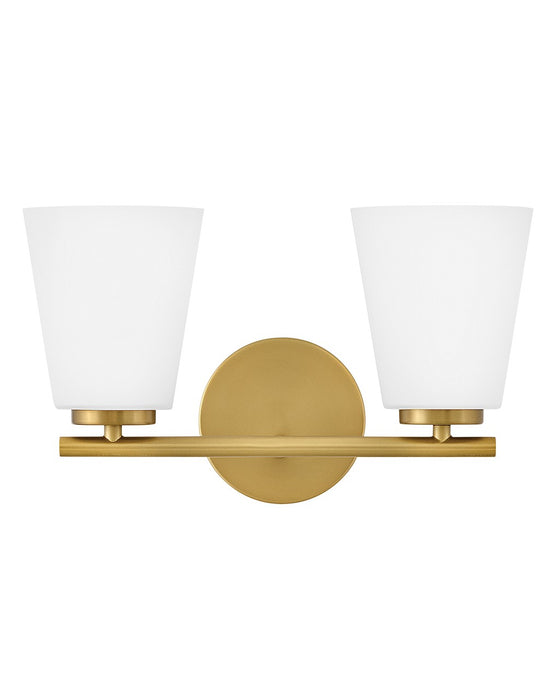 Lark - 85422LCB - LED Vanity - Bri - Lacquered Brass