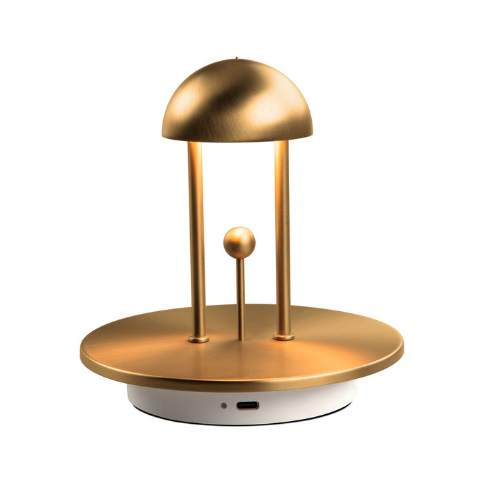 PageOne - T140002-TC-Brass - LED Table Lamp - Jingle - Brass