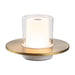 PageOne - T140003-TC-Brass - LED Table Lamp - Candle - Brass