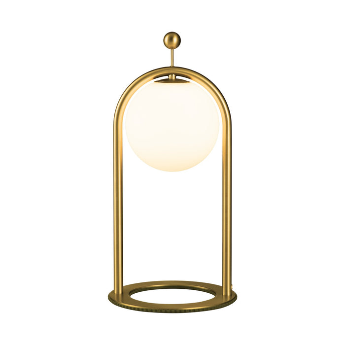 PageOne - T140009-PB - LED Table Lamp - LingLong - Polised Brass