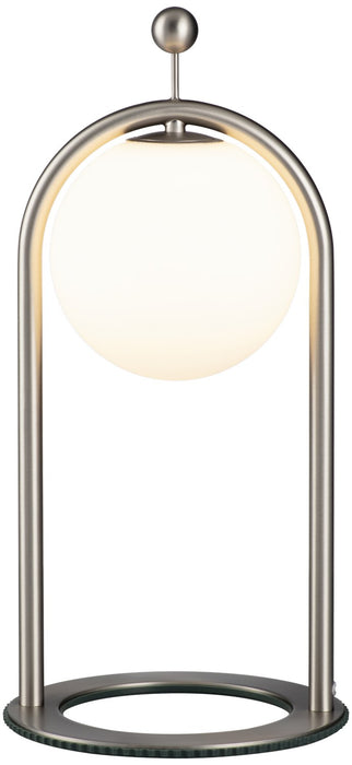 PageOne - T140009-SN - LED Table Lamp - LingLong - Satin Nickel