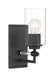 Minka-Lavery - 2641-66A - One Light Bath Vanity - Binsly - Coal